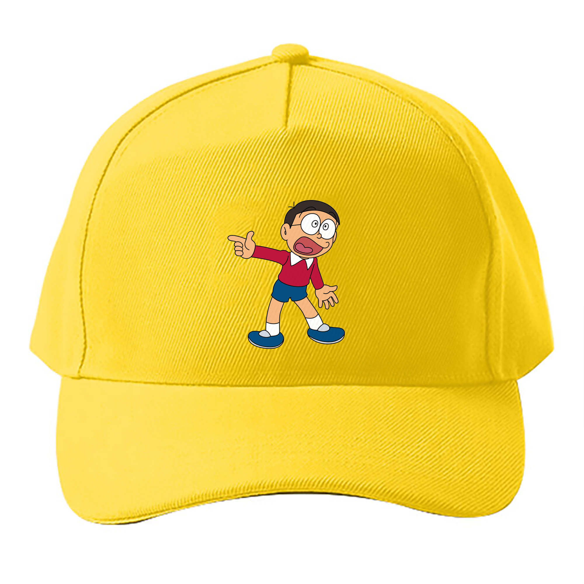 （画像用） ドラえもん 野比 のび太 Doraemon Nobita Nobi ベースボールキャップ 綿100％ 男女兼用 帽子 スポーツ